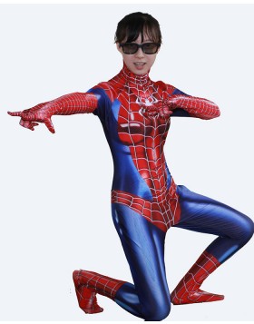 Halloween Cosplay Hero Woman Spidergirl May Parker Bodysuit HC016